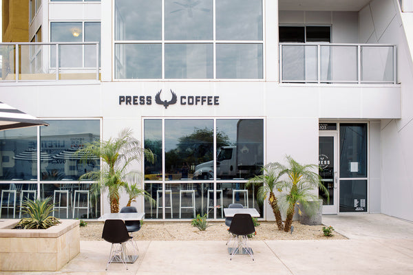 Press Coffee Skywater Location