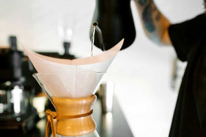 Pour Over Coffee Brew Guide by Press Coffee Roasters Step 1