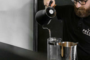 French Press Brew Guide Step 1