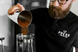 French Press Brew Guide Step 4