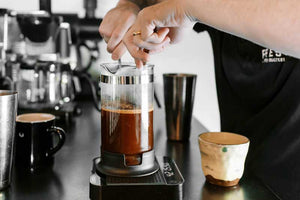 French Press Brew Guide Step 6