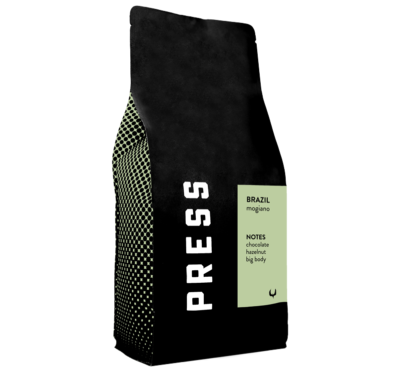 Brazil Mogiano Single Origin Coffee BY Press Coffee Roasters