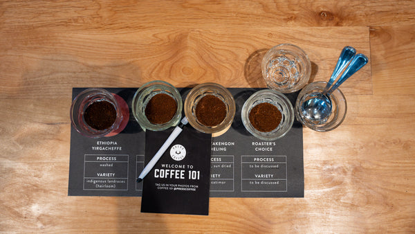 Coffee 101 Coffee Tasting