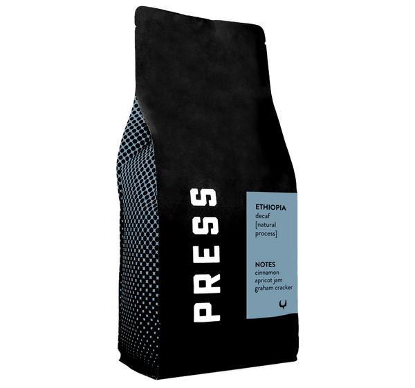 Ethiopia Decaf Single Origin Coffee by Press Coffee Roasters