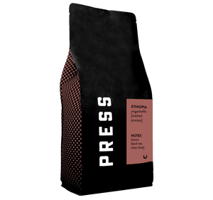 Ethiopia Yrigacheffe Single Origin Coffee by Press Coffee Roasters