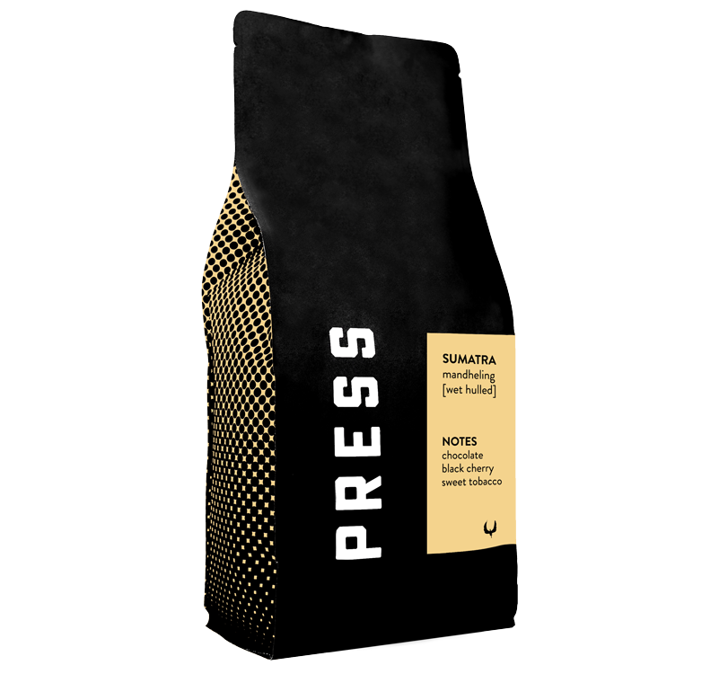 Sumatra takengon mandeling Single Origin Specialty Coffee by Press Coffee Roasters