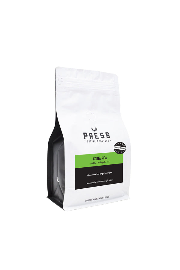 Costa Rica Cordillera DeFuego | Lot #27 | Limited Release | Press Coffee Roasters