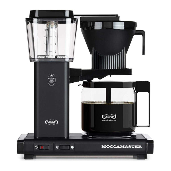 Moccamaster KBG Glass Coffeemaker | Matte Black | Press Coffee Roasters