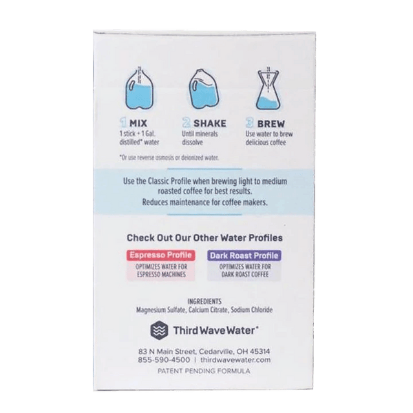 Third Wave Water - Classic Profile | Press Coffee Roasters