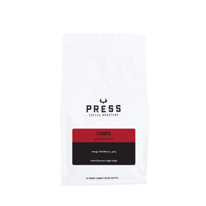 Ethiopia Gedeb Wuri Grade 0 Natural Process | Press Coffee Roasters