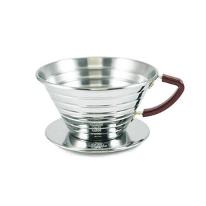 Kalita Wave Stainless Steel Dripper 185 | Press Coffee Roasters