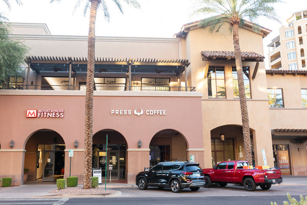 Press Coffee Scottsdale Waterfront Exterior
