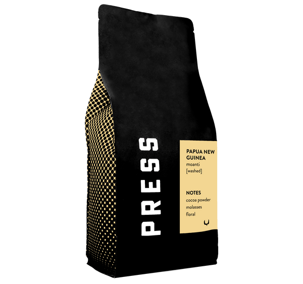 Papa New Guinea Moanti Single Origin Coffee by Press Coffee Roasters