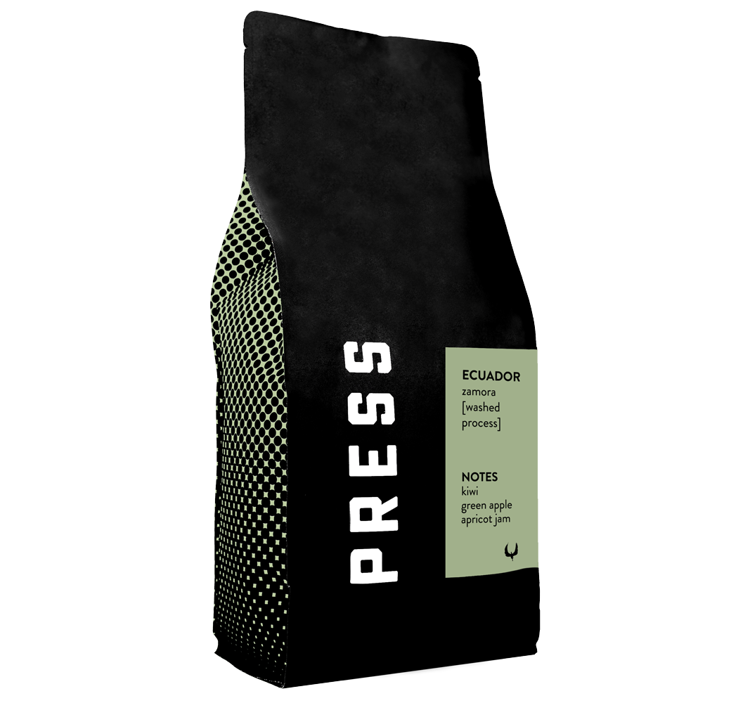 Ecuador Zamora Specialty Coffee by Press Coffee Roasters