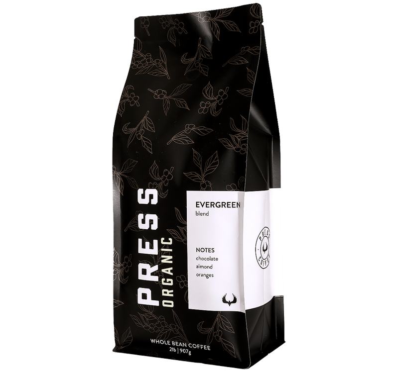 Buy Certified Organic Specialty Coffee | Evergreen Coffee Blend