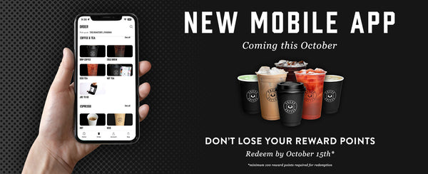 New Mobile App Coming Soon - Spend Your Reward Points by October 15th