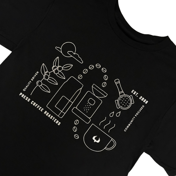 Coffee Process Short Sleeve T-Shirt