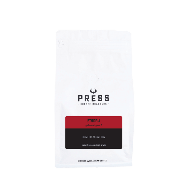 Ethiopia Gedeb Wuri Grade 0 Natural Process | Press Coffee Roasters