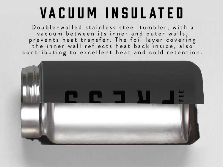 Vacuum insulated kinto tumbler